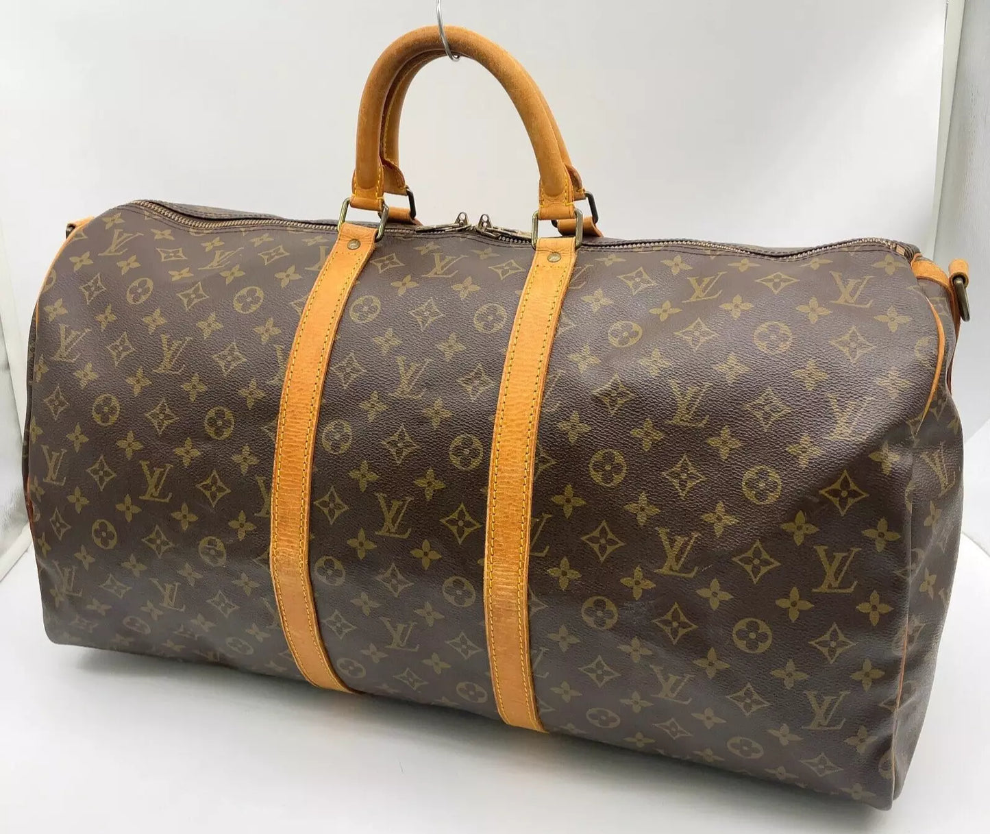 Original/Auth Louis Vuitton - Keepall Bandouliere 55 - Klassisch - Monogramm