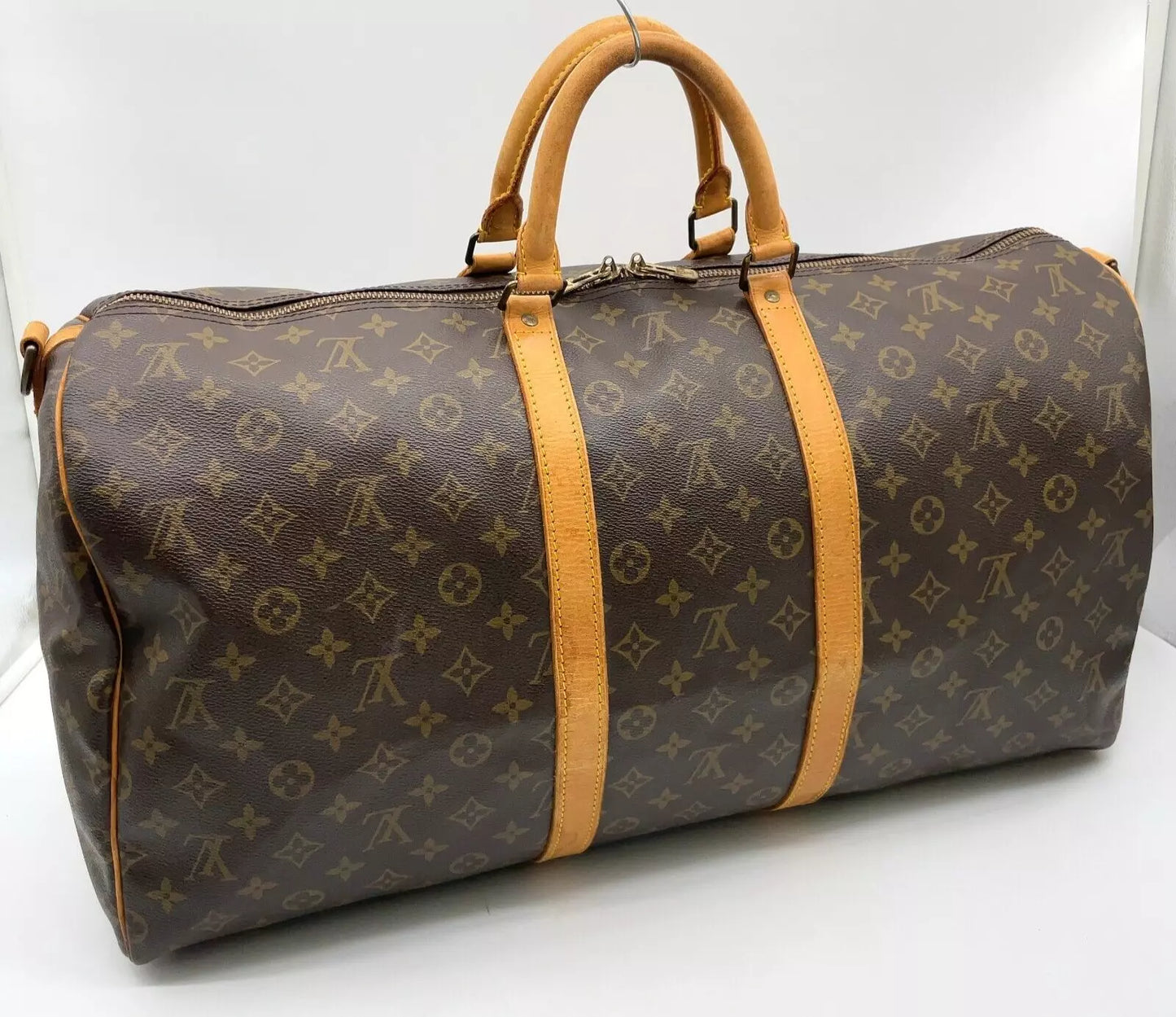 Original/Auth Louis Vuitton - Keepall Bandouliere 55 - Klassisch - Monogramm