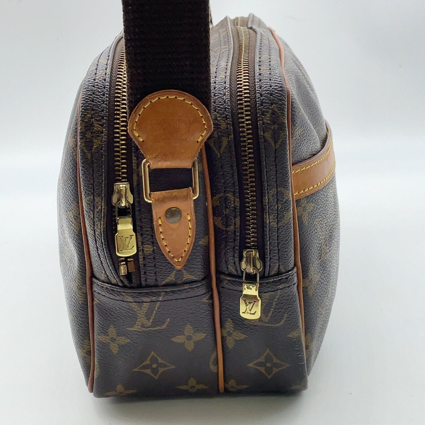 Original/Auth Louis Vuitton - Reporter PM Schultertasche - Klassisch - Monogramm