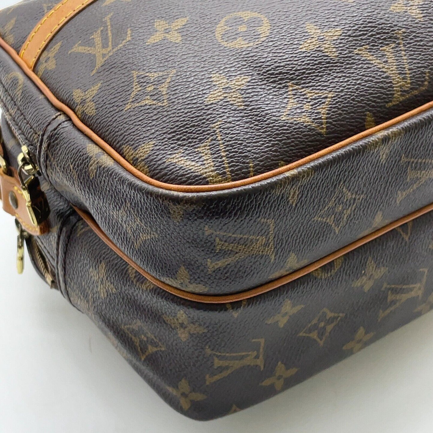 Original/Auth Louis Vuitton - Reporter PM Schultertasche - Klassisch - Monogramm