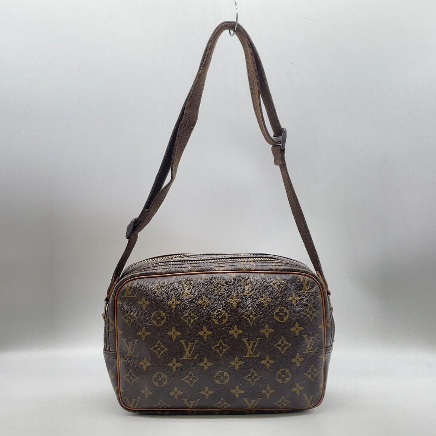 Original/Auth Louis Vuitton - Reporter PM Schultertasche - Klassisch - Monogramm