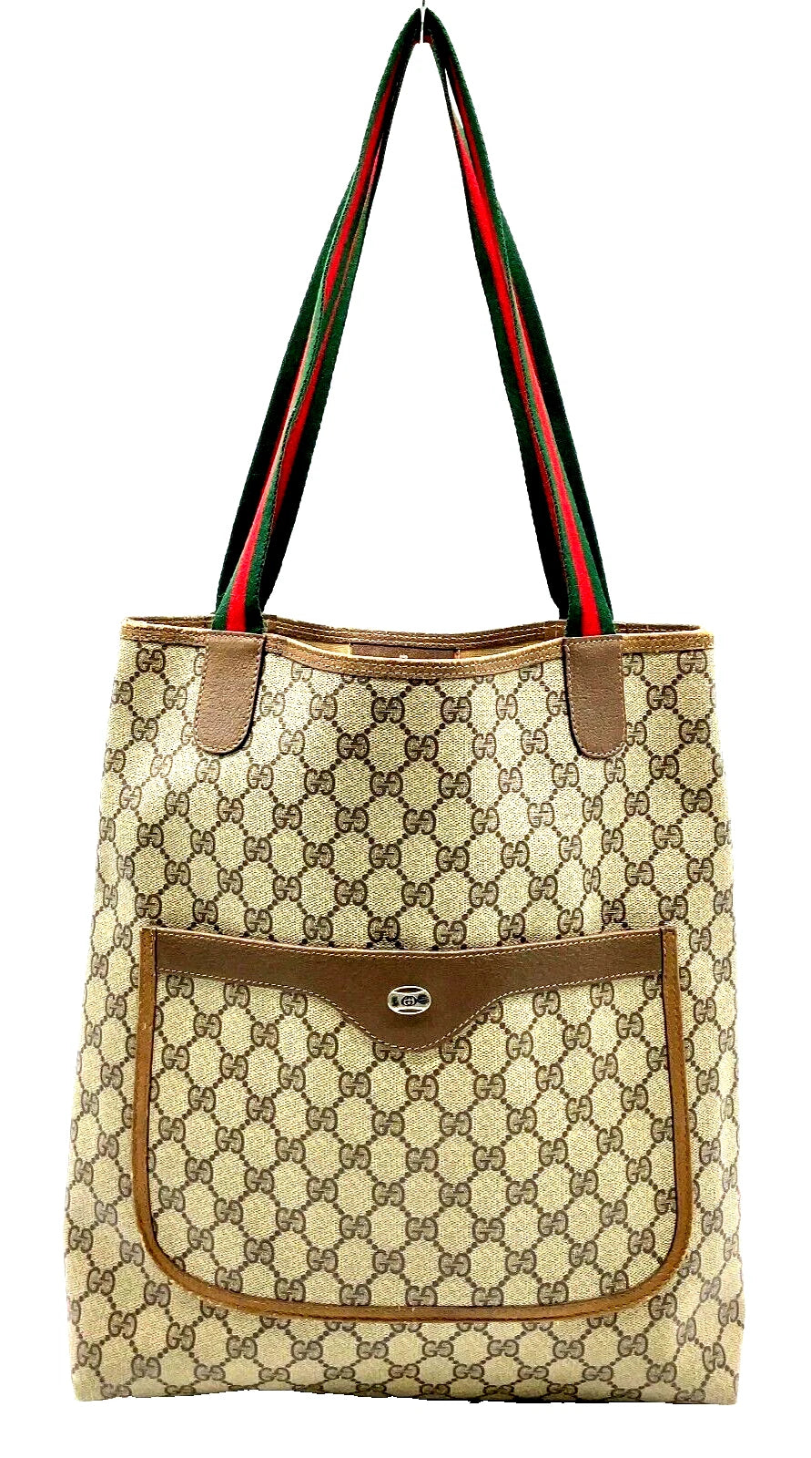 Original/Auth Gucci - Tote Bag Schultertasche - Klassisch - GG Supreme Sherry Line