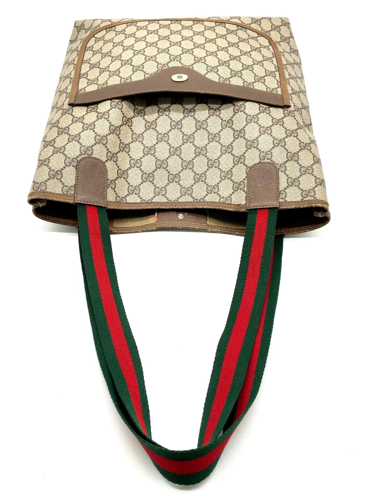 Original/Auth Gucci - Tote Bag Schultertasche - Klassisch - GG Supreme Sherry Line