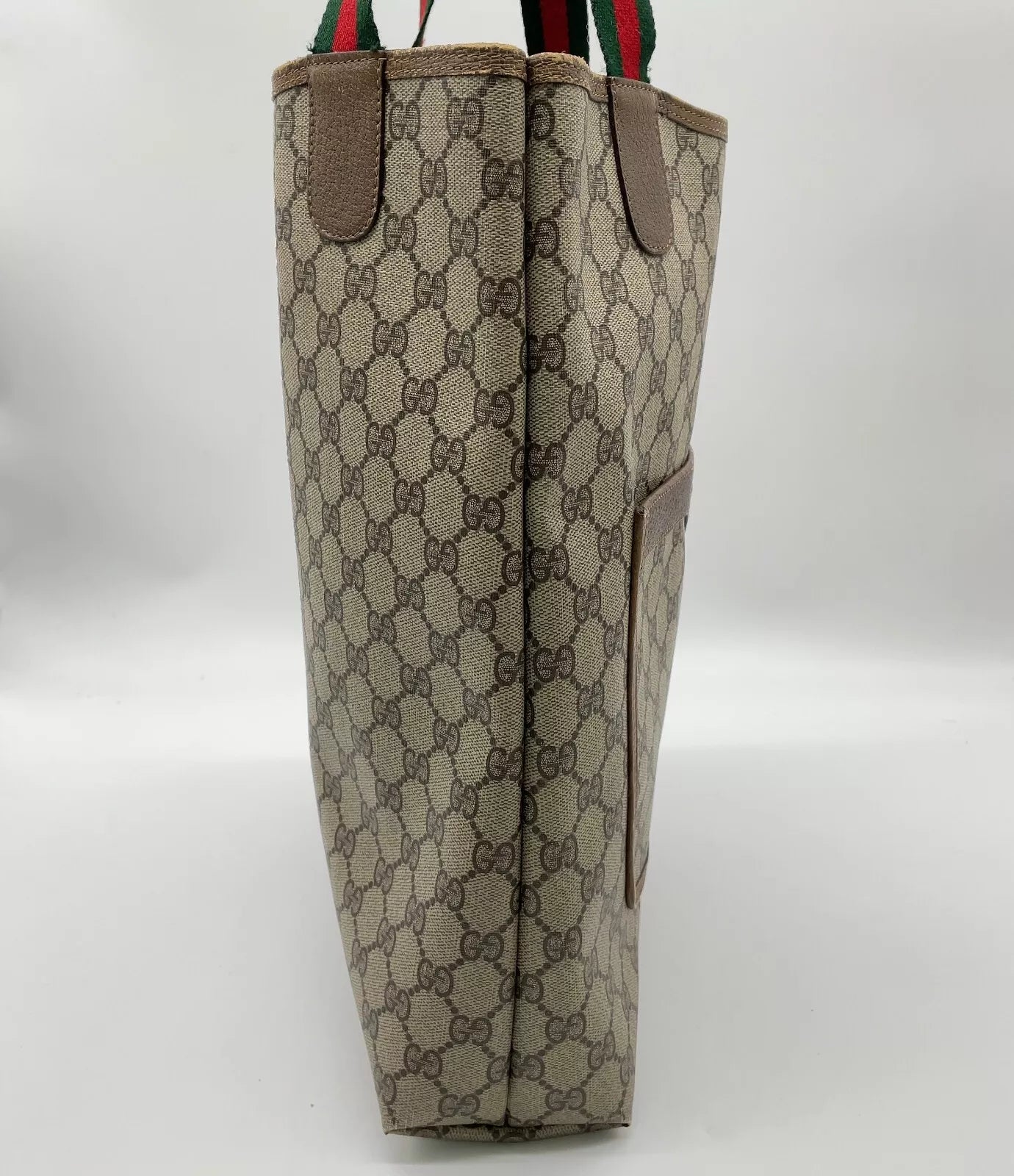 Original/Auth Gucci - Tote Bag Schultertasche - Klassisch - GG Supreme Sherry Line