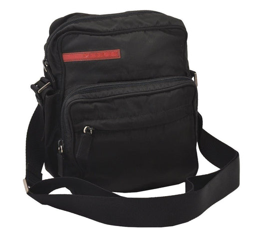 Original/Auth Prada - Sports Vintage Umhängetasche - Nylon - Schwarz