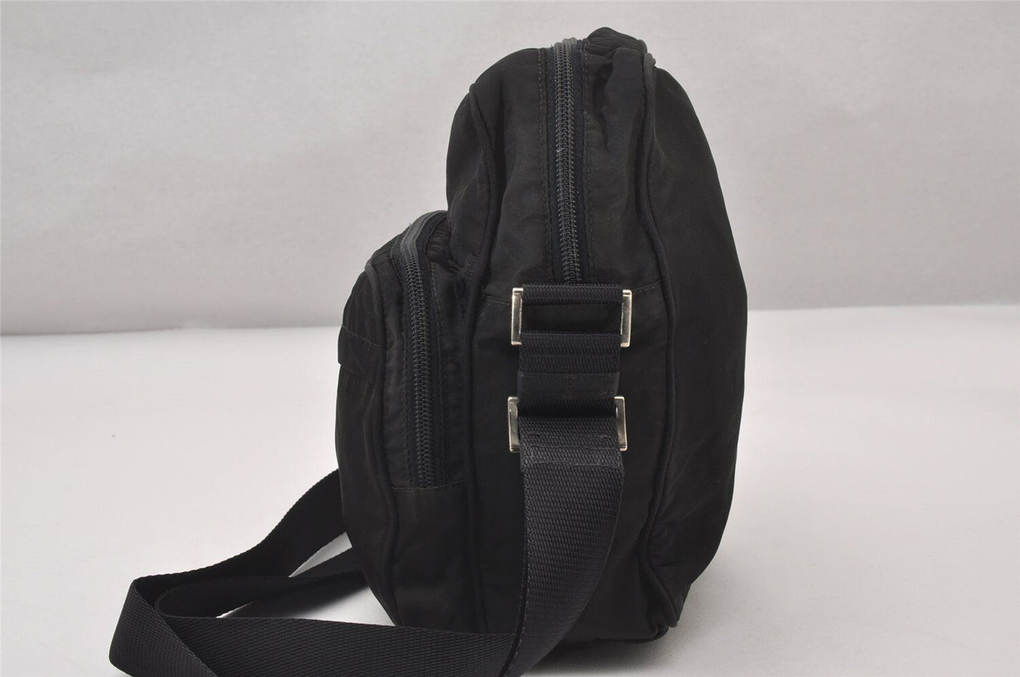 Original/Auth Prada - Sports Vintage Umhängetasche - Nylon - Schwarz