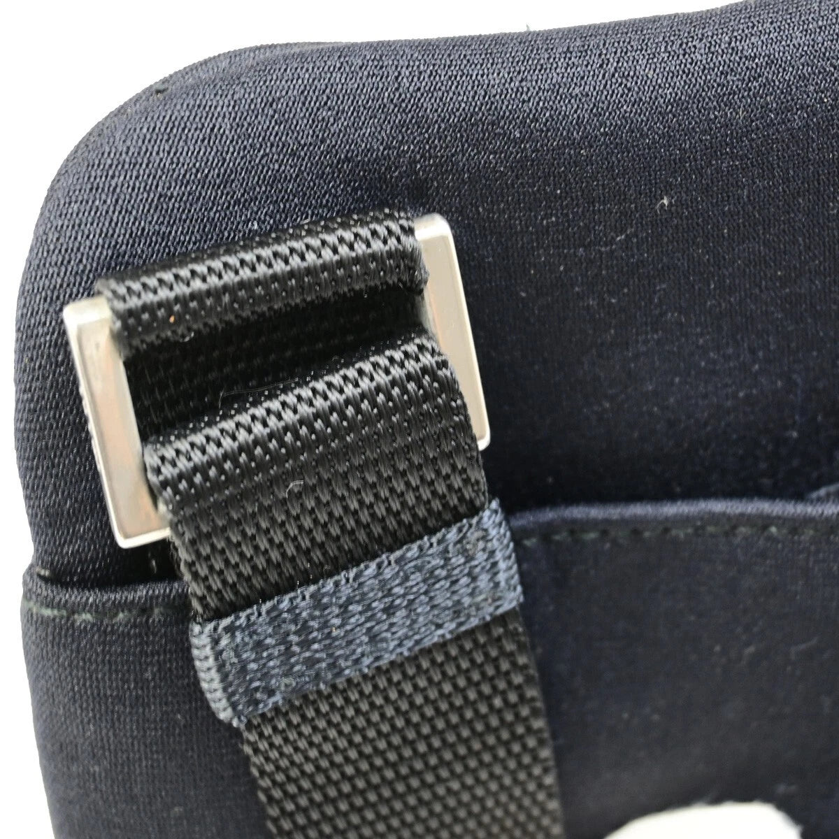 Original/Auth Prada - Crossbody Mini Schultertasche - Nylon - Schwarz
