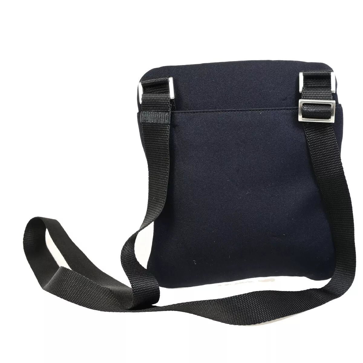 Original/Auth Prada - Crossbody Mini Schultertasche - Nylon - Schwarz
