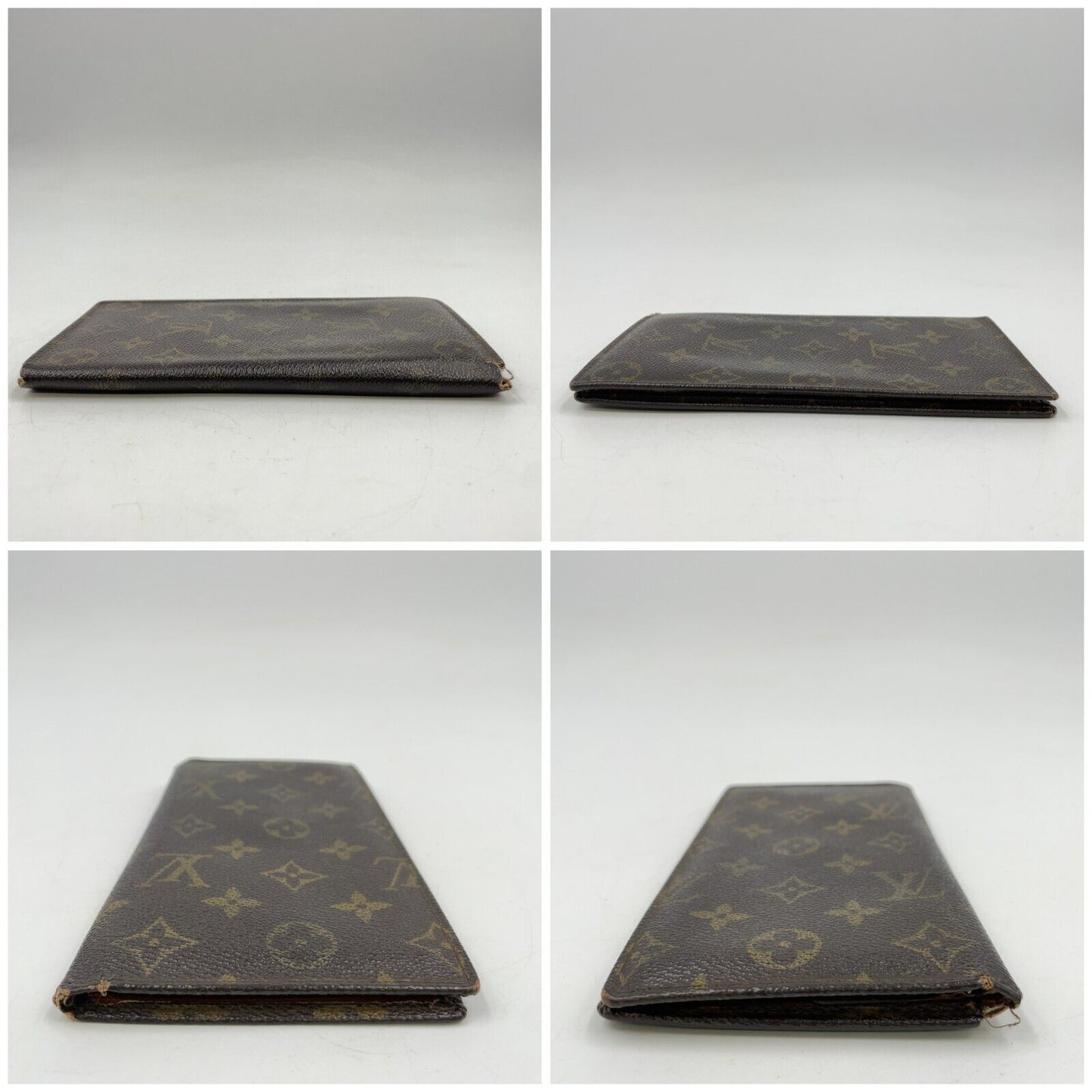 Original/Auth Louis Vuitton - Porte Cartes Credit Wallet - Klassisch - Monogramm