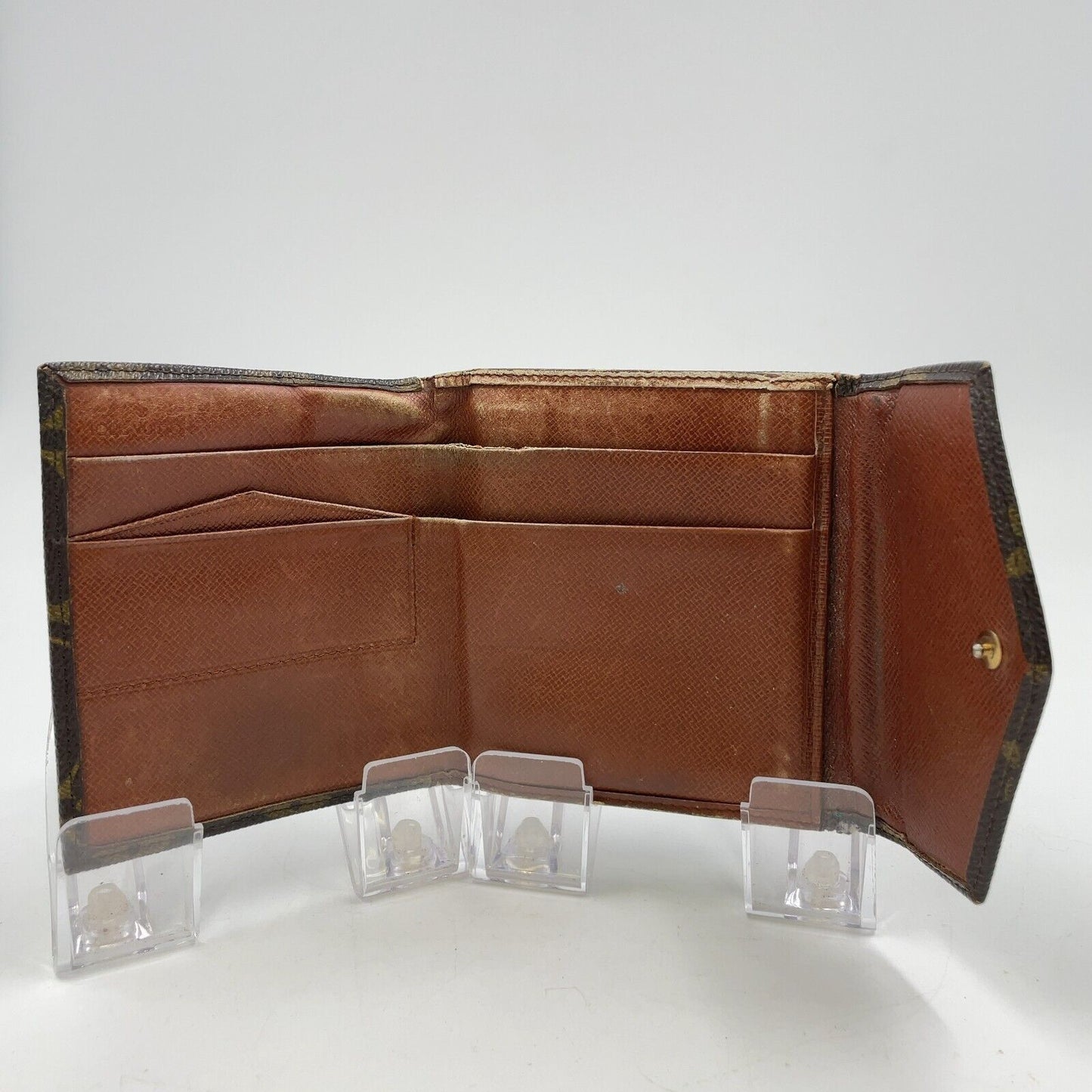 Original/Auth Louis Vuitton - Geldbörse Haken - Klassisch - Monogramm