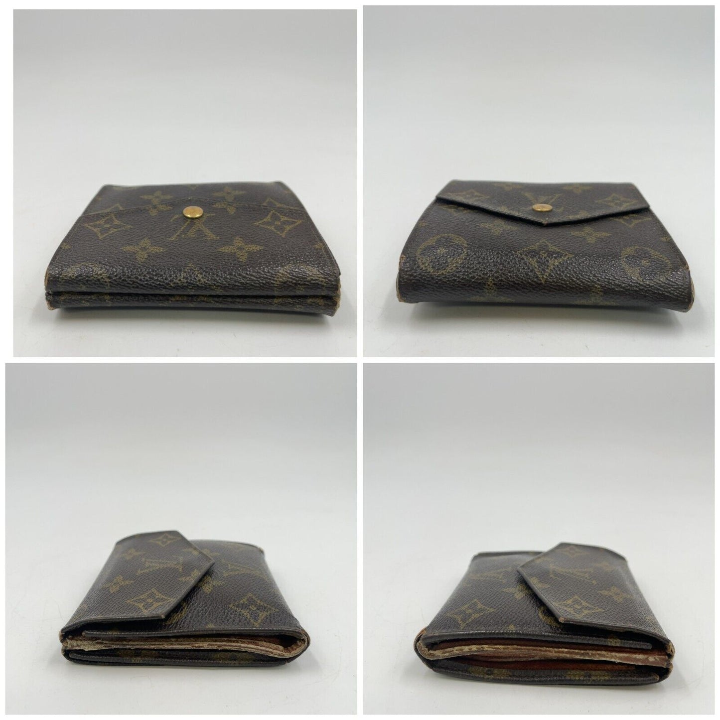 Original/Auth Louis Vuitton - Geldbörse Haken - Klassisch - Monogramm
