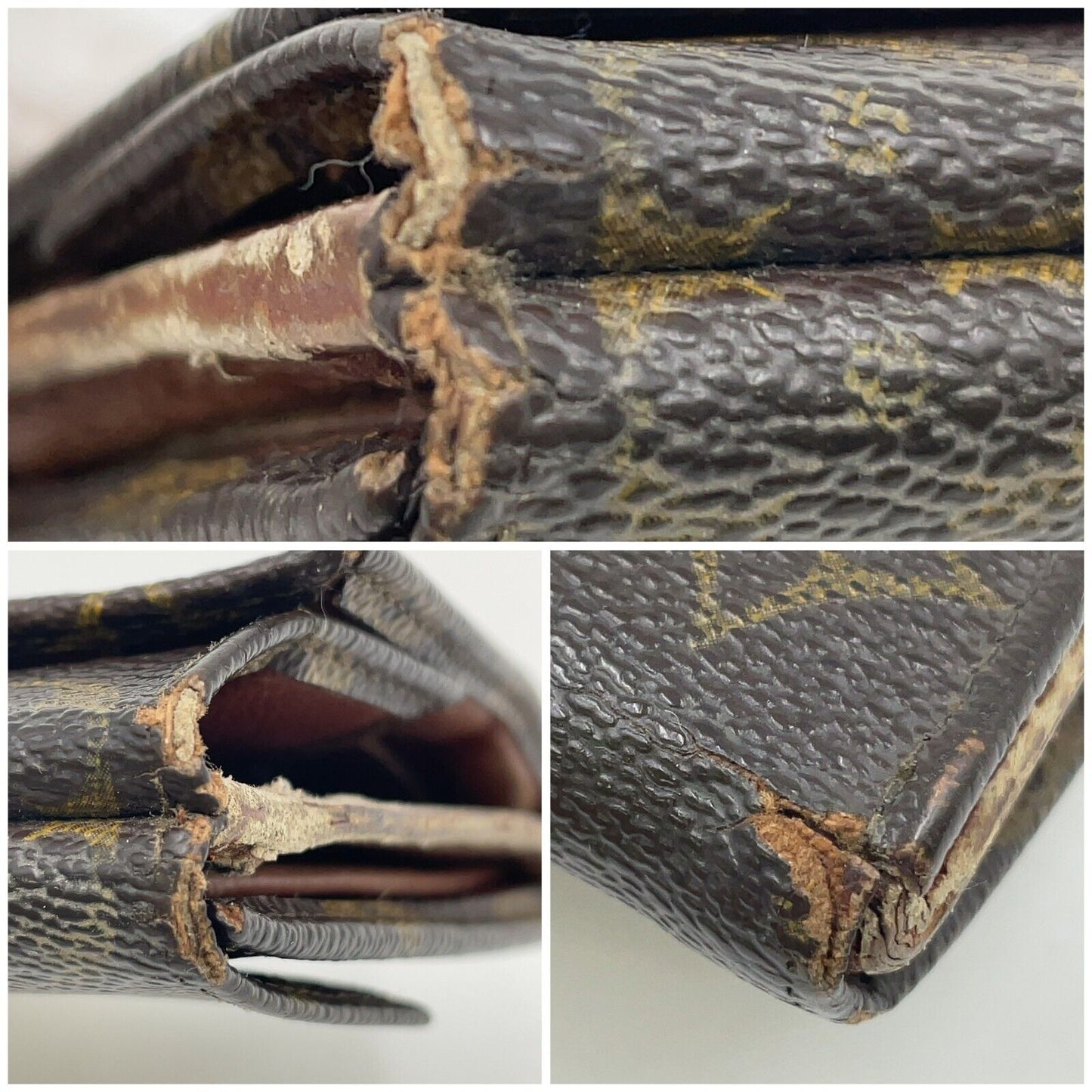 Original/Auth Louis Vuitton - Geldbörse Haken - Klassisch - Monogramm