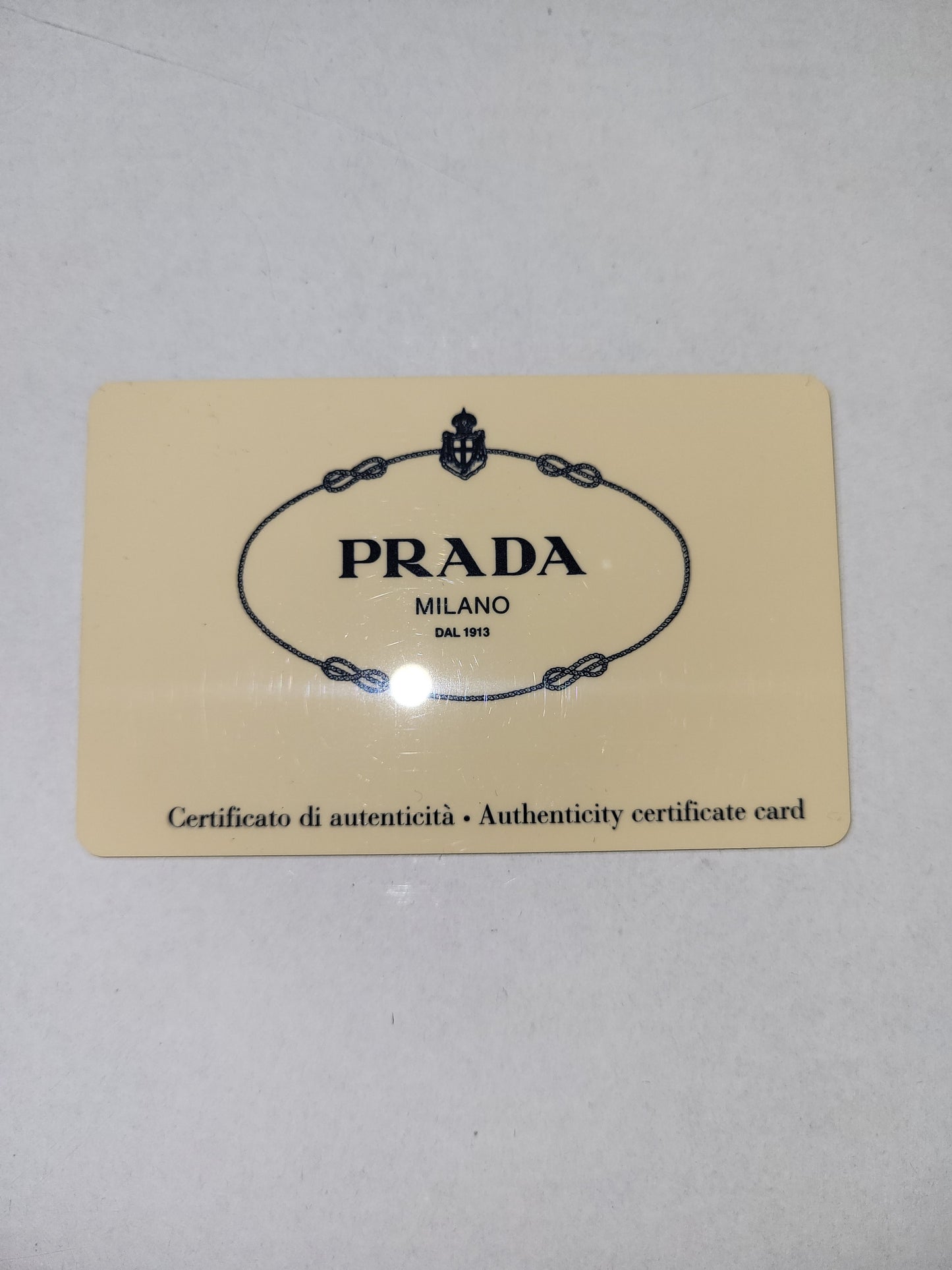Original/Auth Prada - Karten / Wallet - Klassisch - Leder - Schwarz