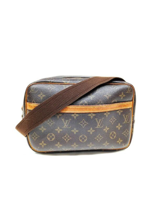 Original/Auth Louis Vuitton - Reporter PM Schultertasche - Klassisch - Monogramm