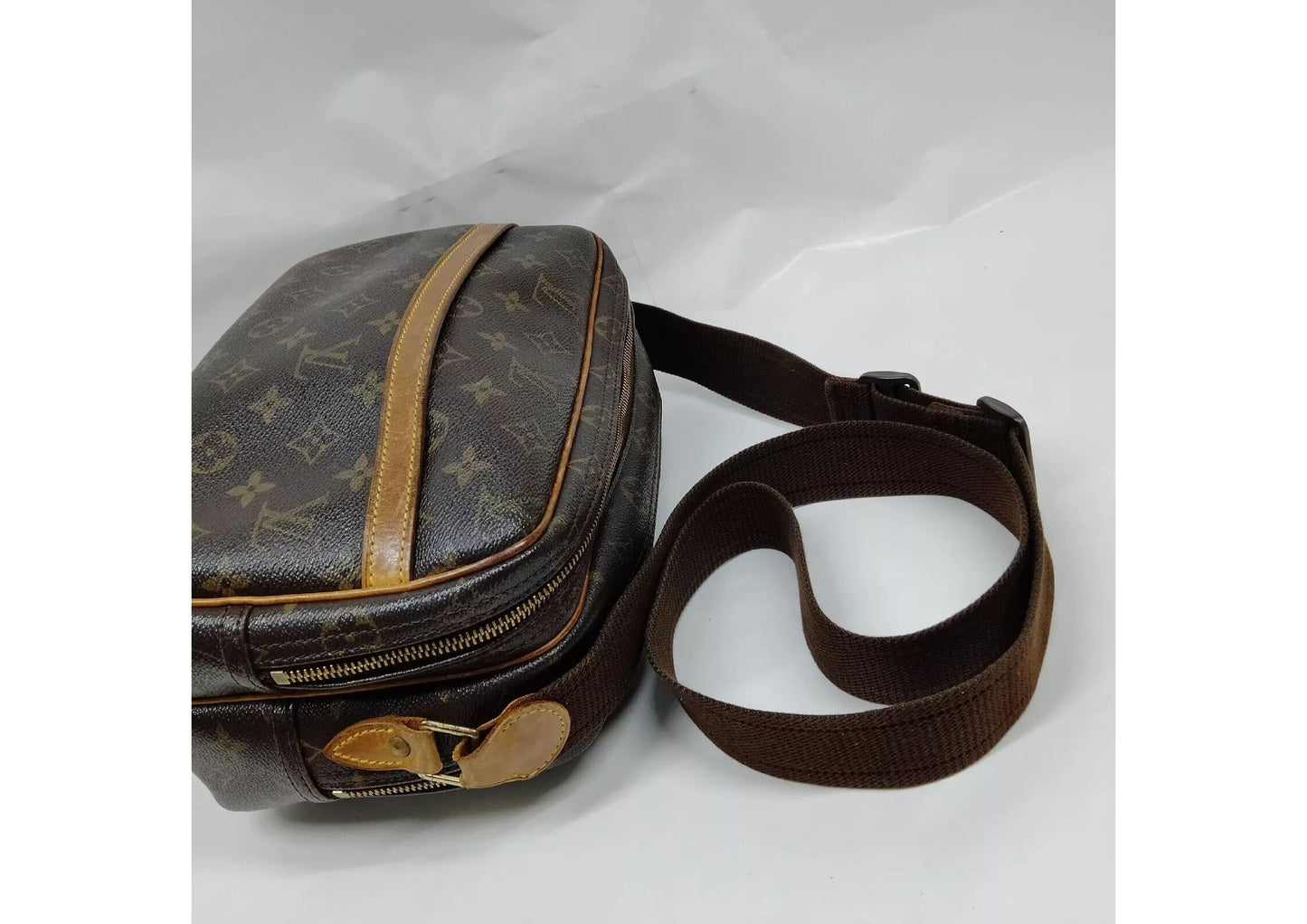 Original/Auth Louis Vuitton - Reporter PM Schultertasche - Klassisch - Monogramm