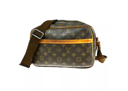 Original/Auth Louis Vuitton - Reporter PM Schultertasche - Klassisch - Monogramm