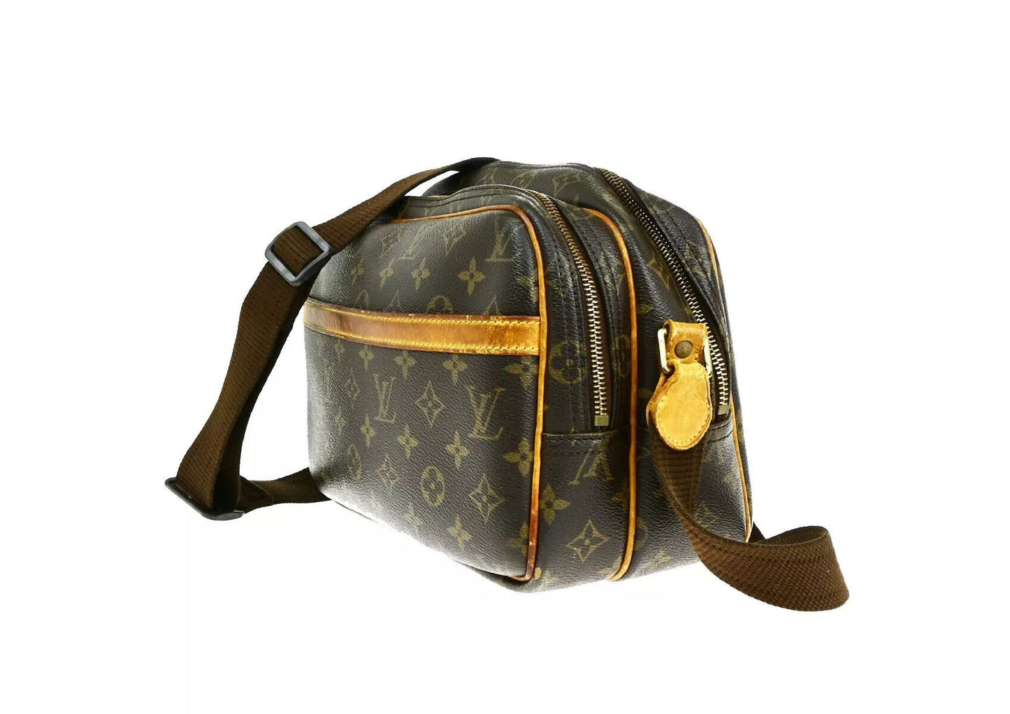 Original/Auth Louis Vuitton - Reporter PM Schultertasche - Klassisch - Monogramm