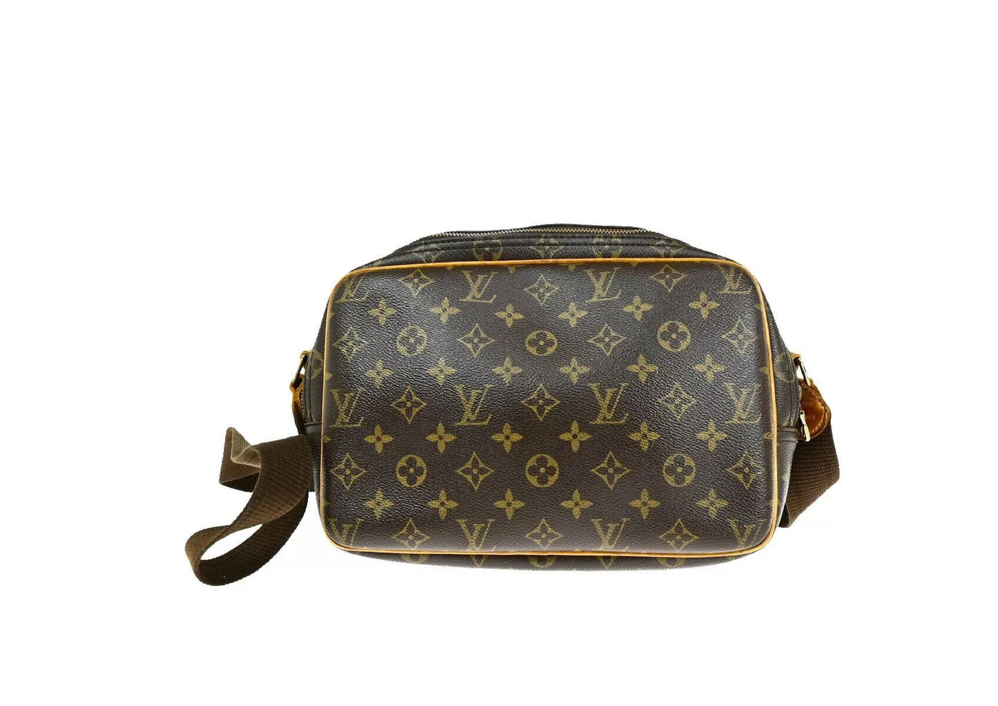 Original/Auth Louis Vuitton - Reporter PM Schultertasche - Klassisch - Monogramm