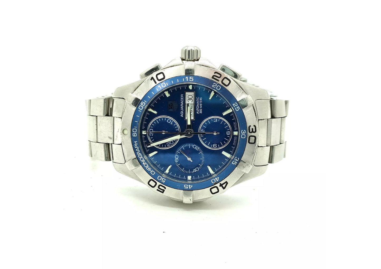 Original/Auth Tag Heuer - Aquaracer Automatik - CAF2012.BA0815 - Stahl - 43 mm
