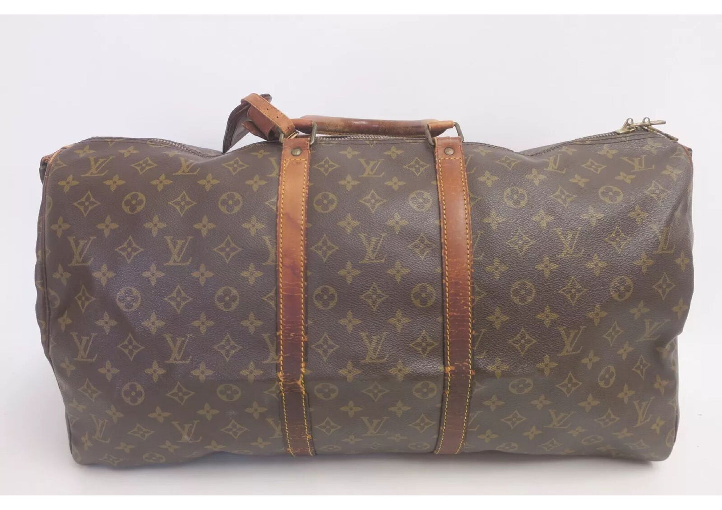 Original/Auth Louis Vuitton - Keepall Bandouliere 55 - Klassisch - Monogramm
