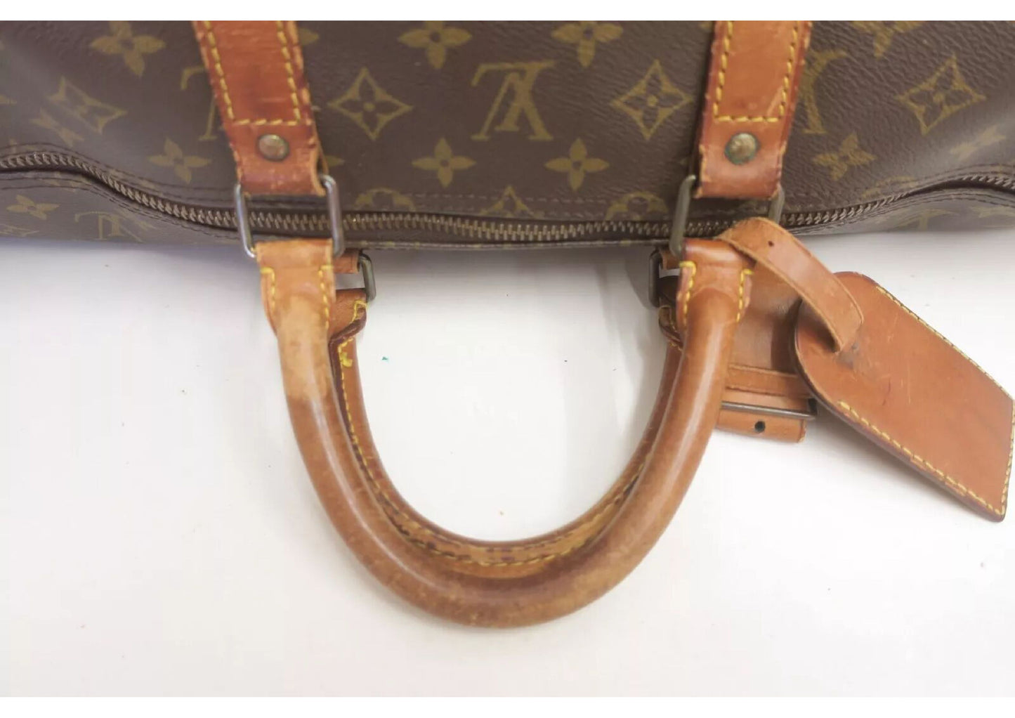 Original/Auth Louis Vuitton - Keepall Bandouliere 55 - Klassisch - Monogramm