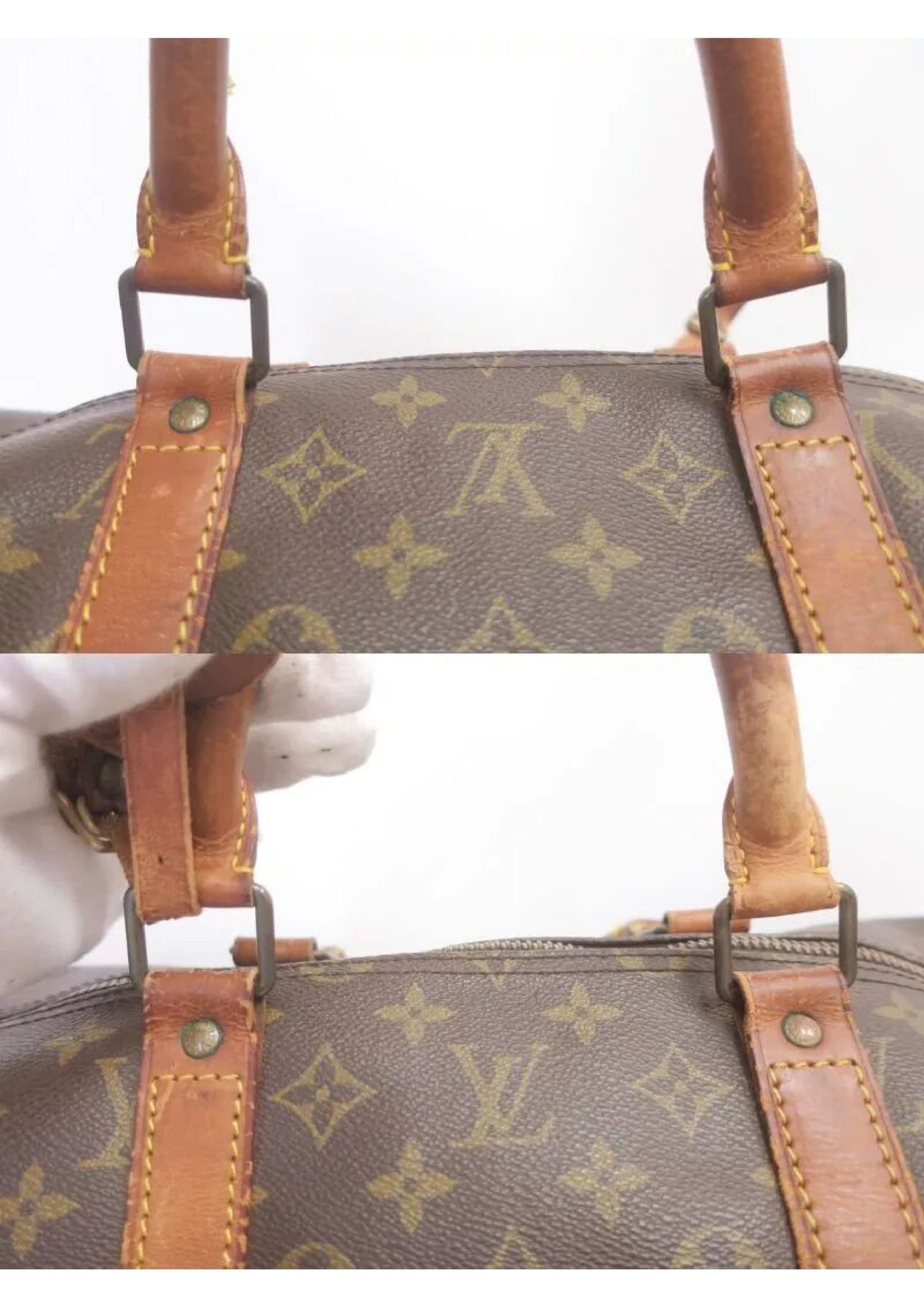 Original/Auth Louis Vuitton - Keepall Bandouliere 55 - Klassisch - Monogramm