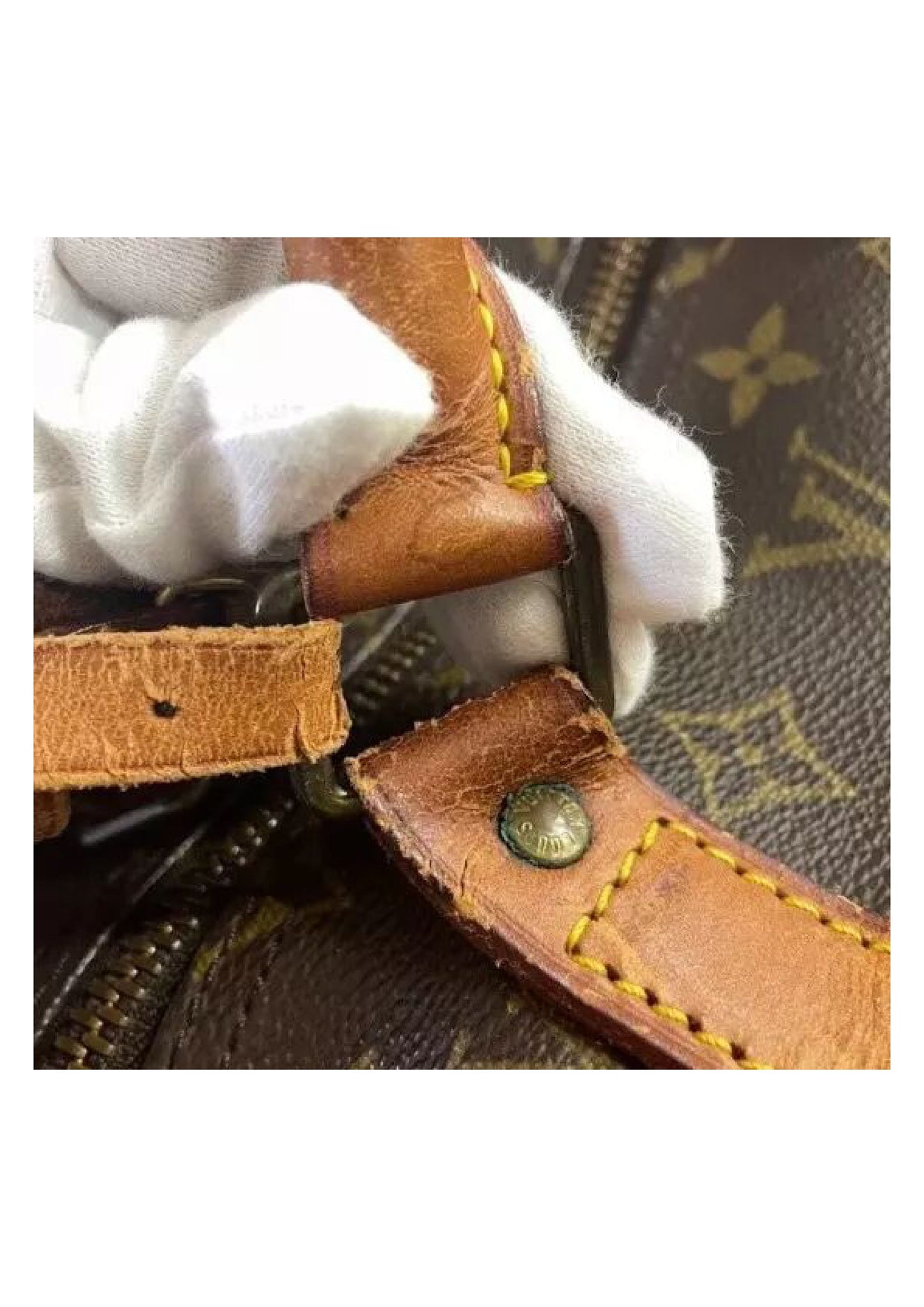 Original/Auth Louis Vuitton - Keepall Bandouliere 55 - Klassisch - Monogramm
