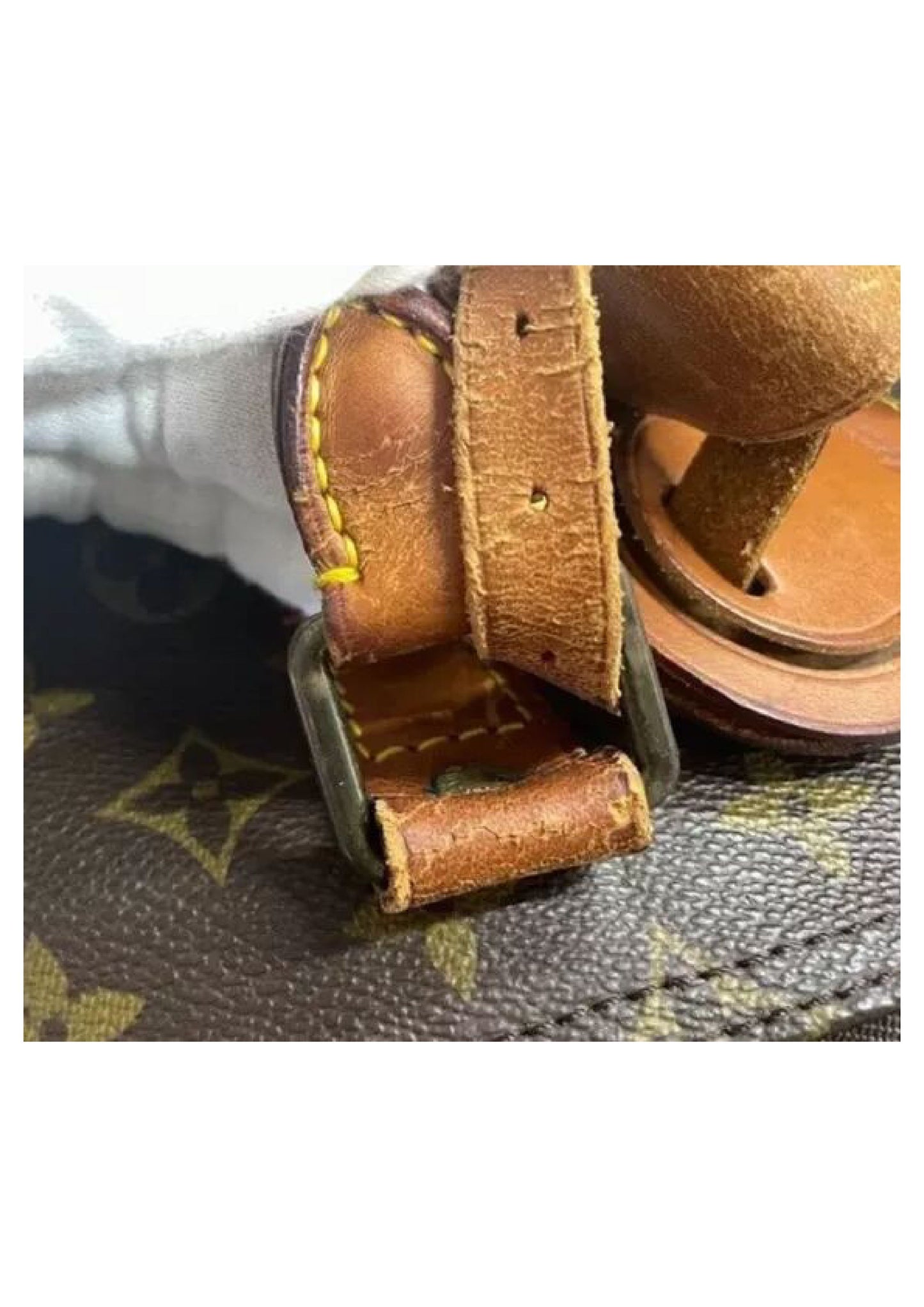 Original/Auth Louis Vuitton - Keepall Bandouliere 55 - Klassisch - Monogramm