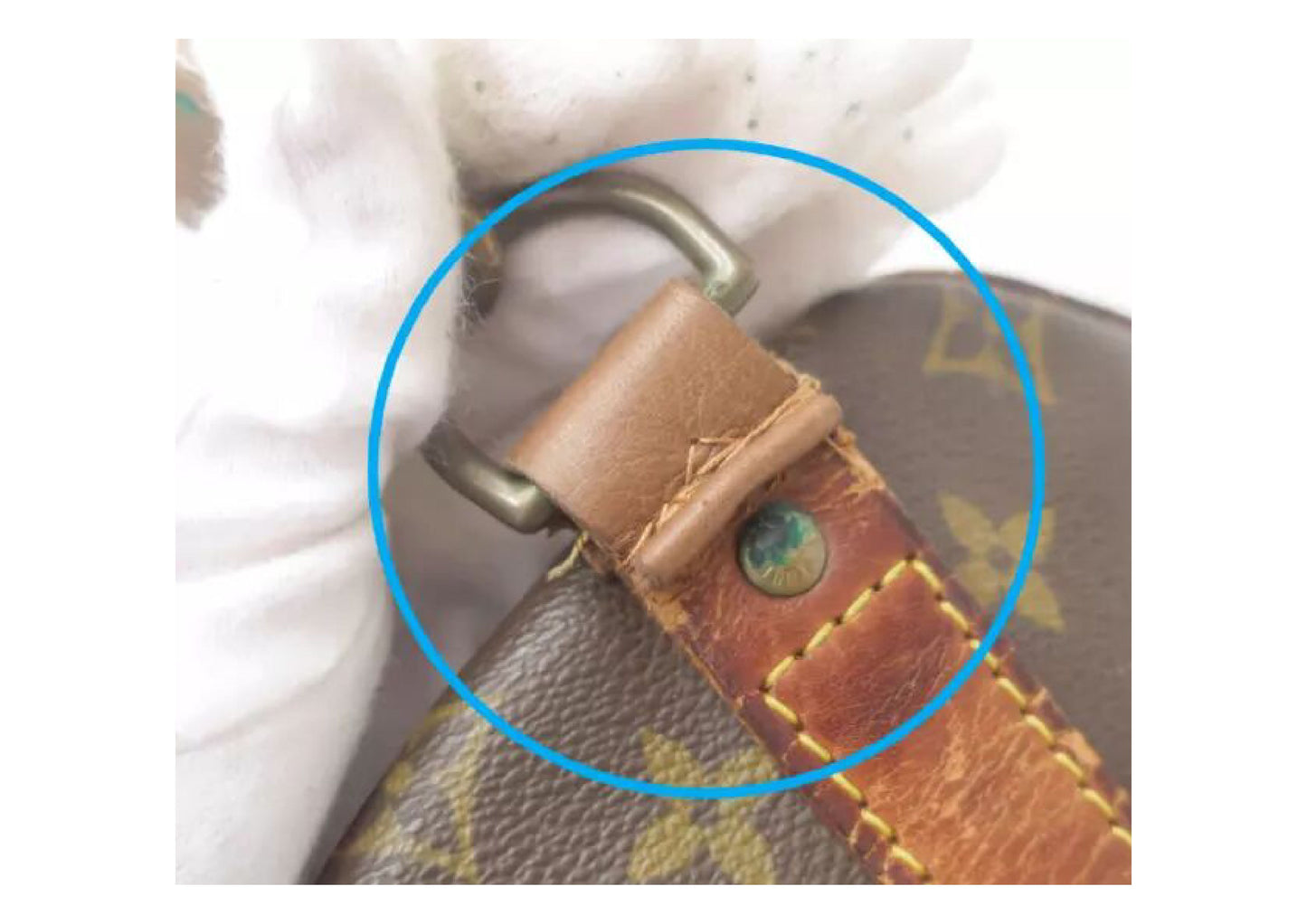 Original/Auth Louis Vuitton - Keepall Bandouliere 55 - Klassisch - Monogramm