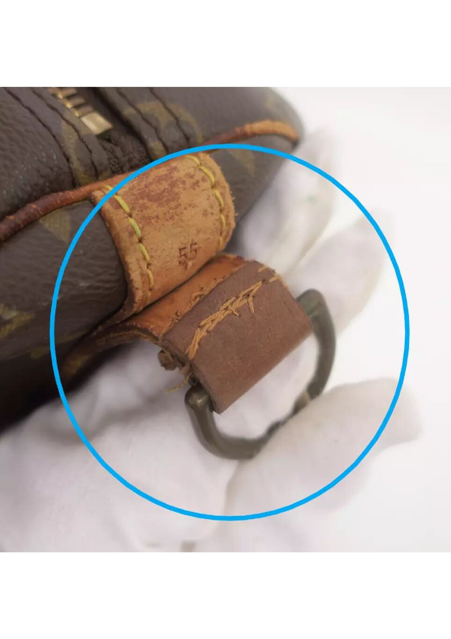 Original/Auth Louis Vuitton - Keepall Bandouliere 55 - Klassisch - Monogramm