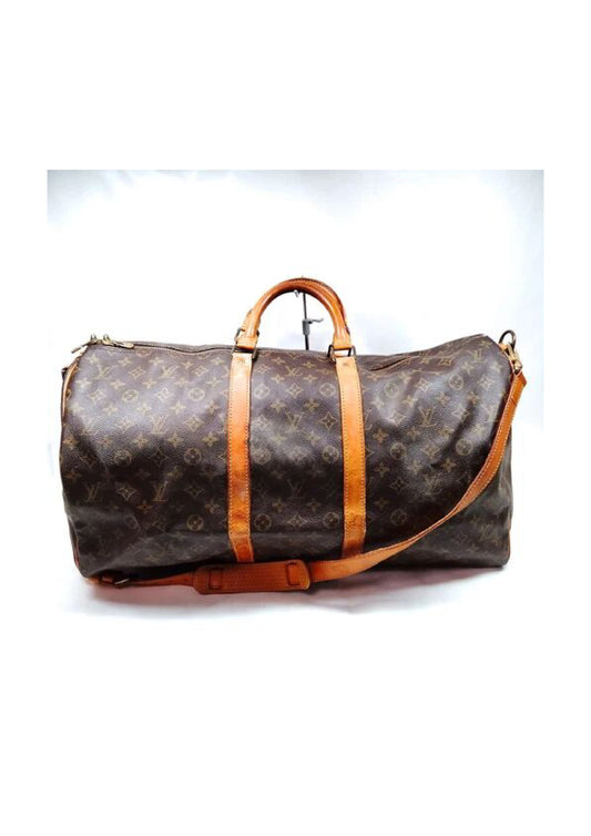 Original/Auth Louis Vuitton - Keepall Bandouliere 55 - Klassisch - Monogramm