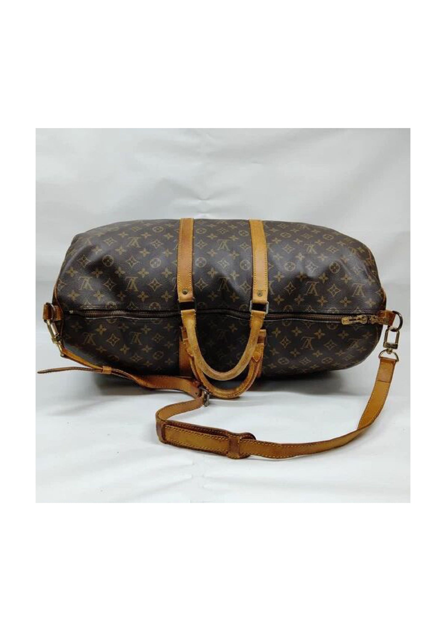 Original/Auth Louis Vuitton - Keepall Bandouliere 55 - Klassisch - Monogramm