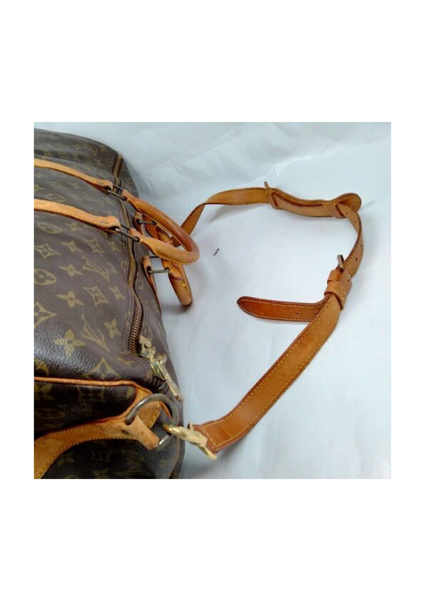 Original/Auth Louis Vuitton - Keepall Bandouliere 55 - Klassisch - Monogramm
