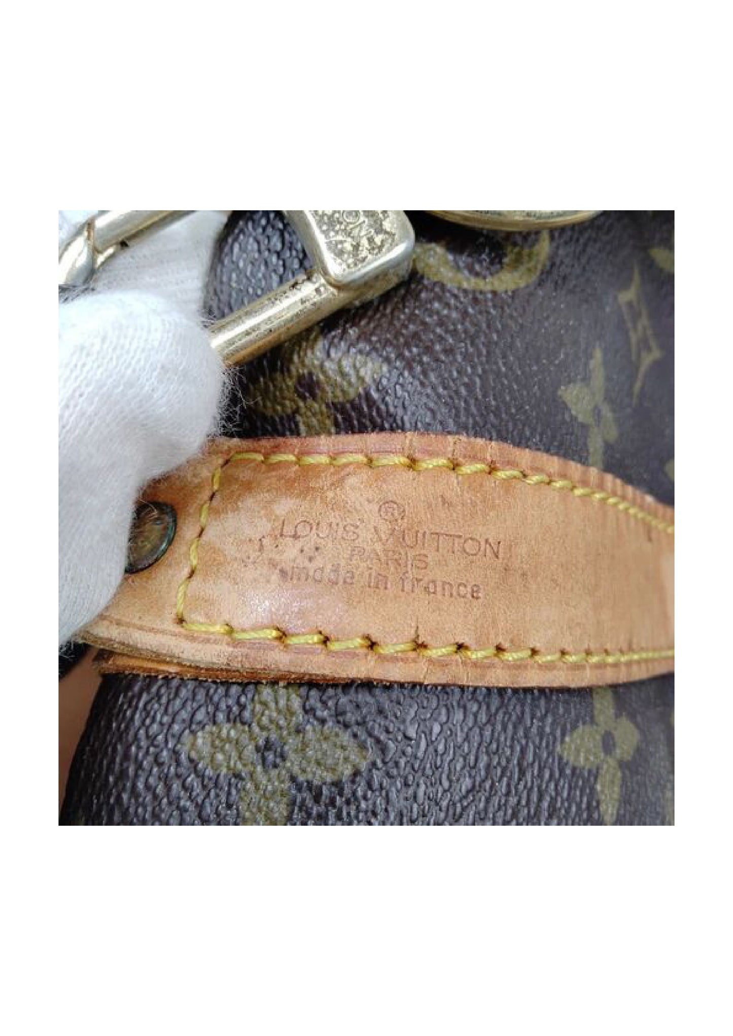 Original/Auth Louis Vuitton - Keepall Bandouliere 55 - Klassisch - Monogramm