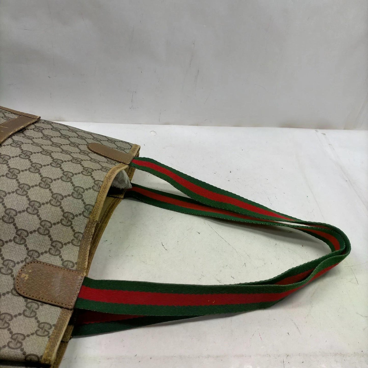 Original/Auth Gucci - Tote Bag Schultertasche - Klassisch - GG Supreme Sherry Line