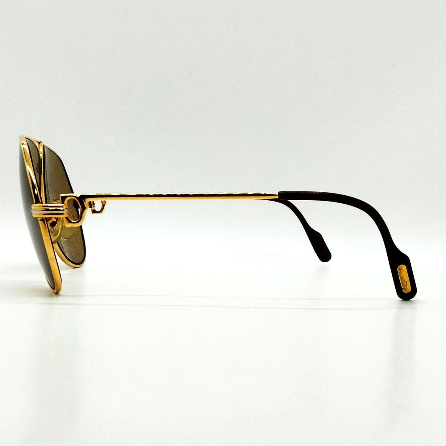 Original/Auth Cartier - Santos Dumont Vintage Sonnenbrille - Klassisch - 130