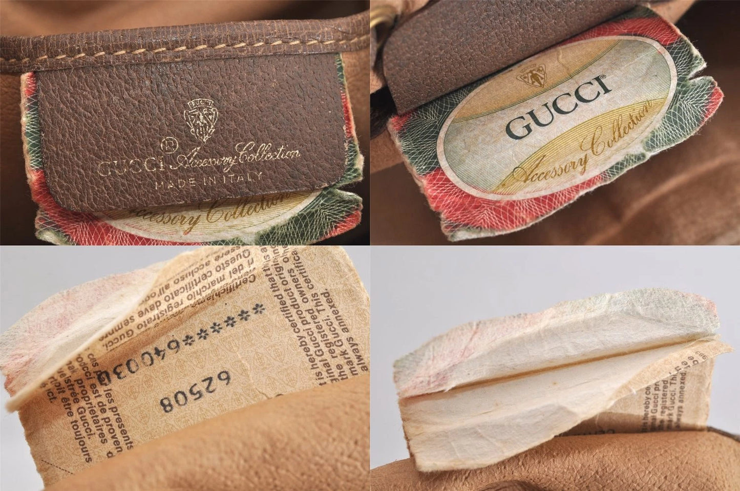 Original/Auth Gucci - Beutel Schultertasche - Klassisch - GG Sherry Line