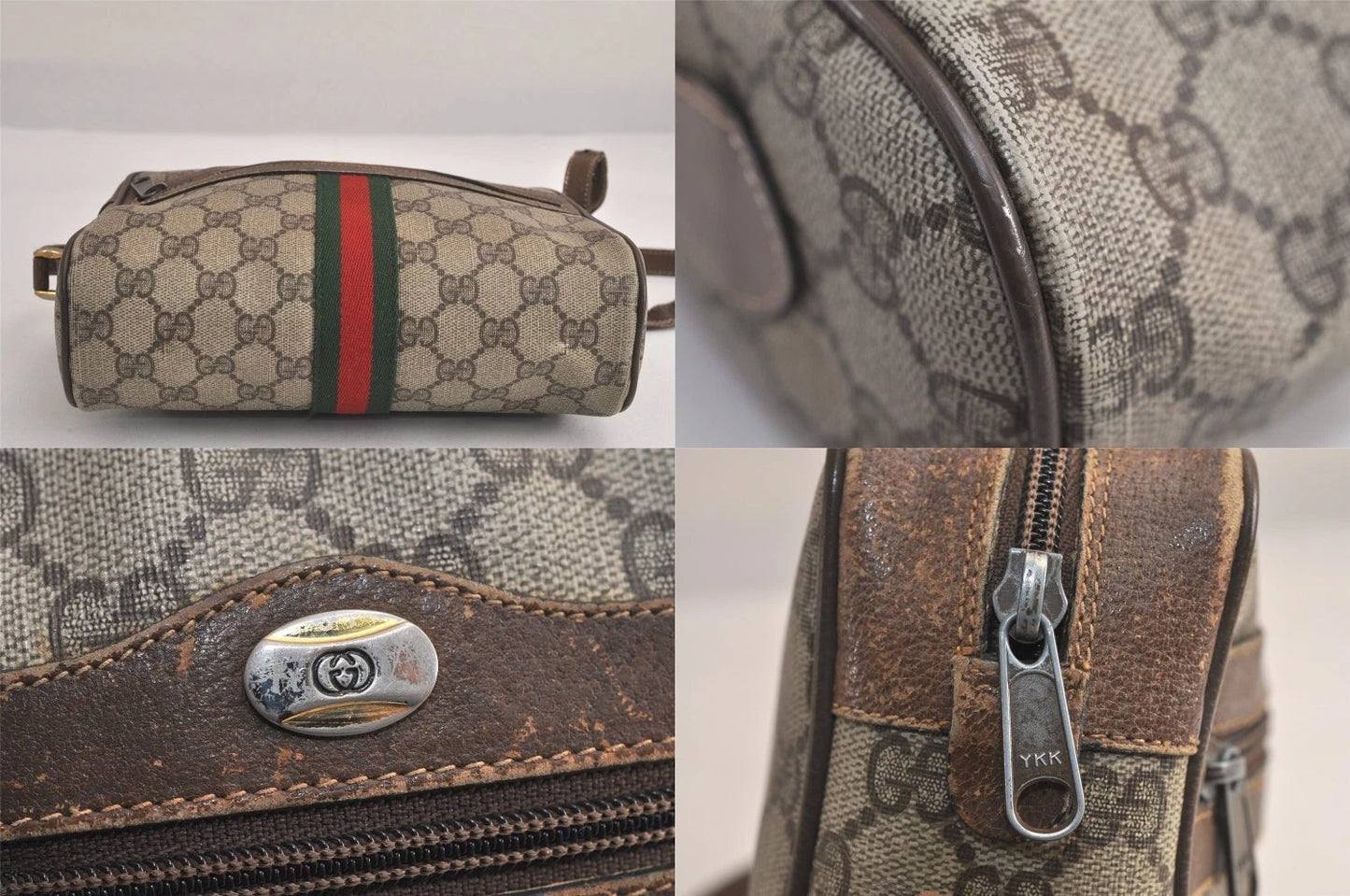 Original/Auth Gucci - Schultertasche / Shoulder bag - Klassisch - GG Sherry Line