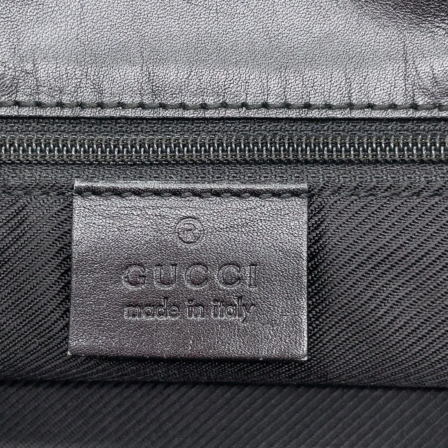Original/Auth Gucci - Tote Bag Schultertasche - Klassisch - GG Canvas Schwarz