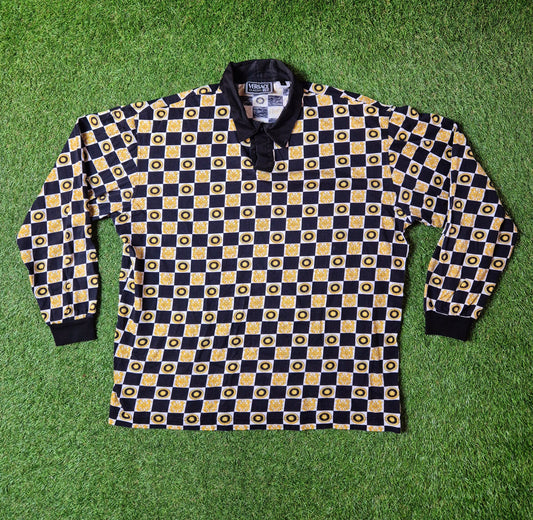 Versace Classic V2 - Vintage Poloshirt - Muster - L