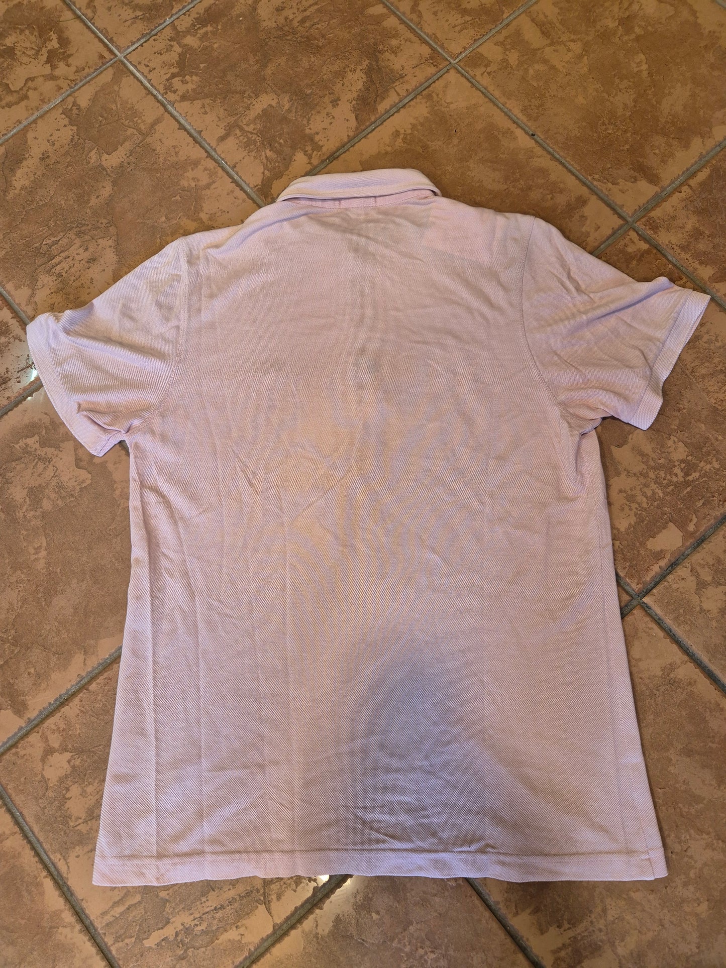 Burberry - Vintage Poloshirt - Rosa - Herren - L