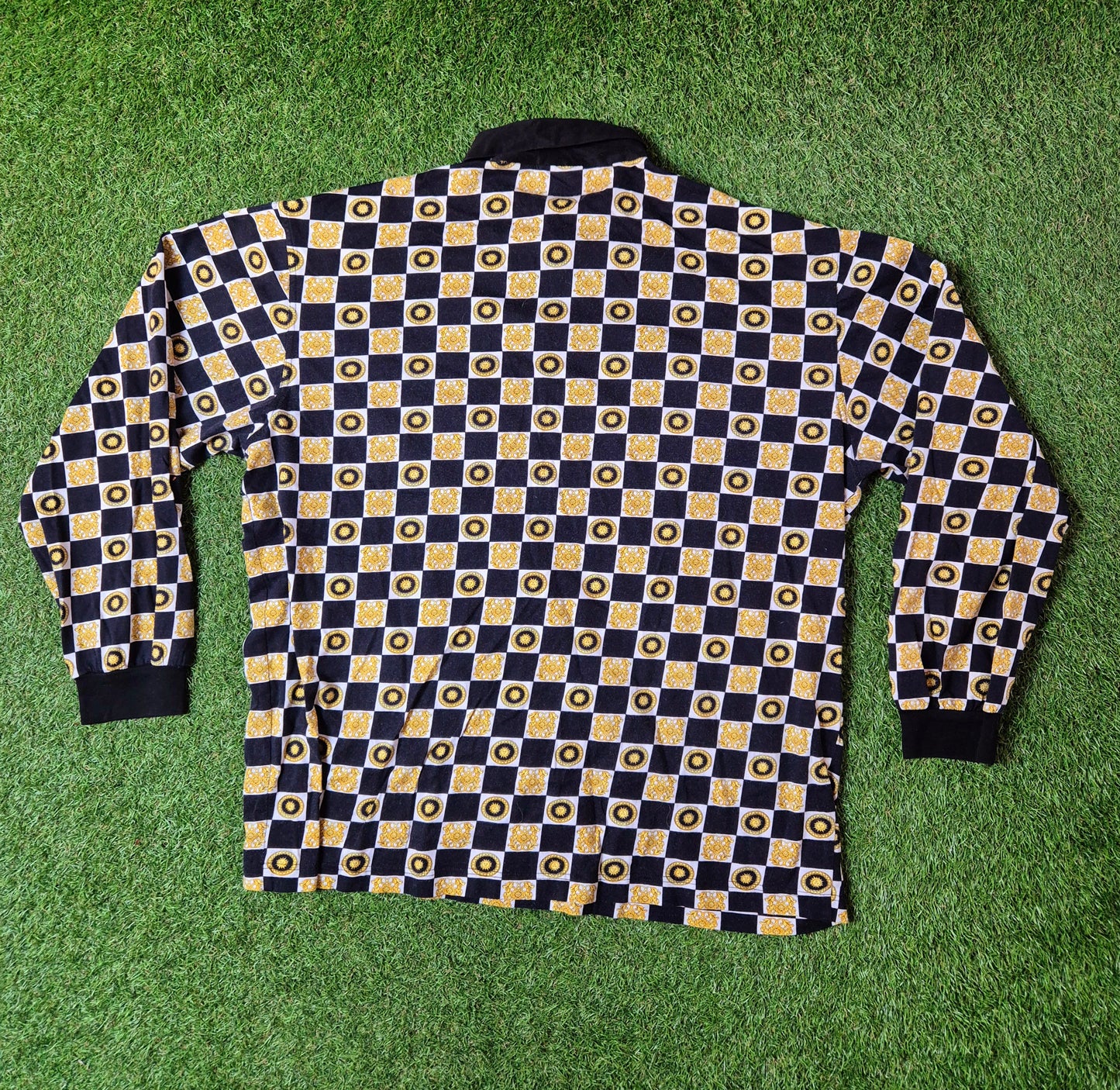 Versace Classic V2 - Vintage Poloshirt - Muster - L