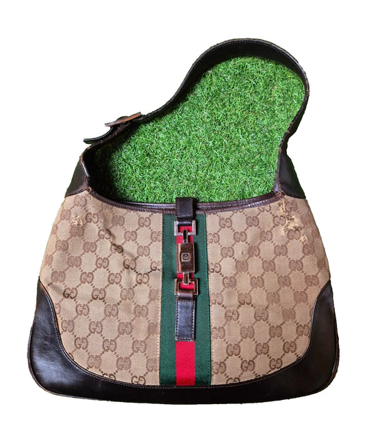Original/Auth Gucci - Jackie Handtasche - Klassisch - GG Canvas