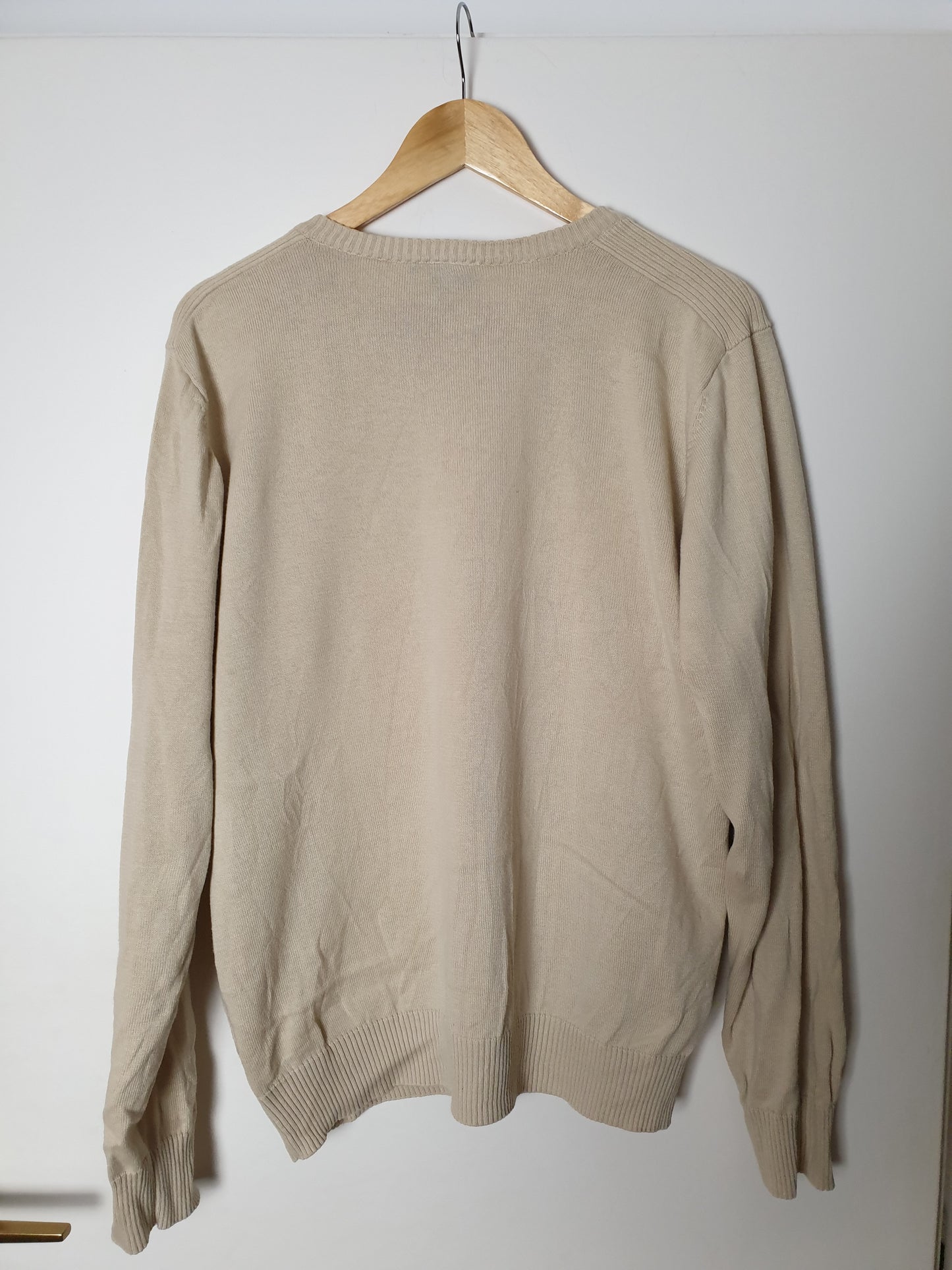 Vintage Gian Marco Venturi  - Pullover - Klassisch - Vintage Italy - Beige - Herren - L/XL