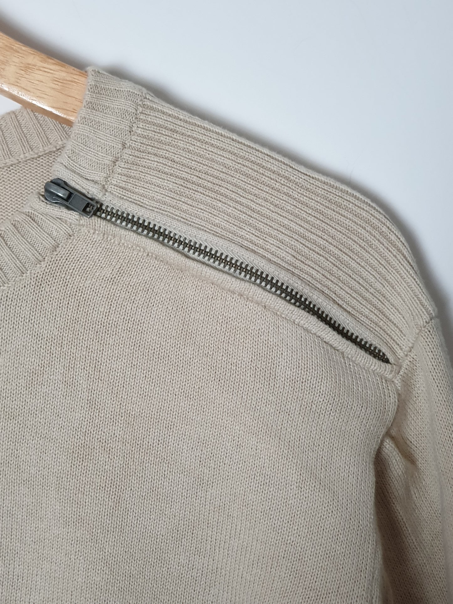 Vintage Gian Marco Venturi  - Pullover - Klassisch - Vintage Italy - Beige - Herren - L/XL