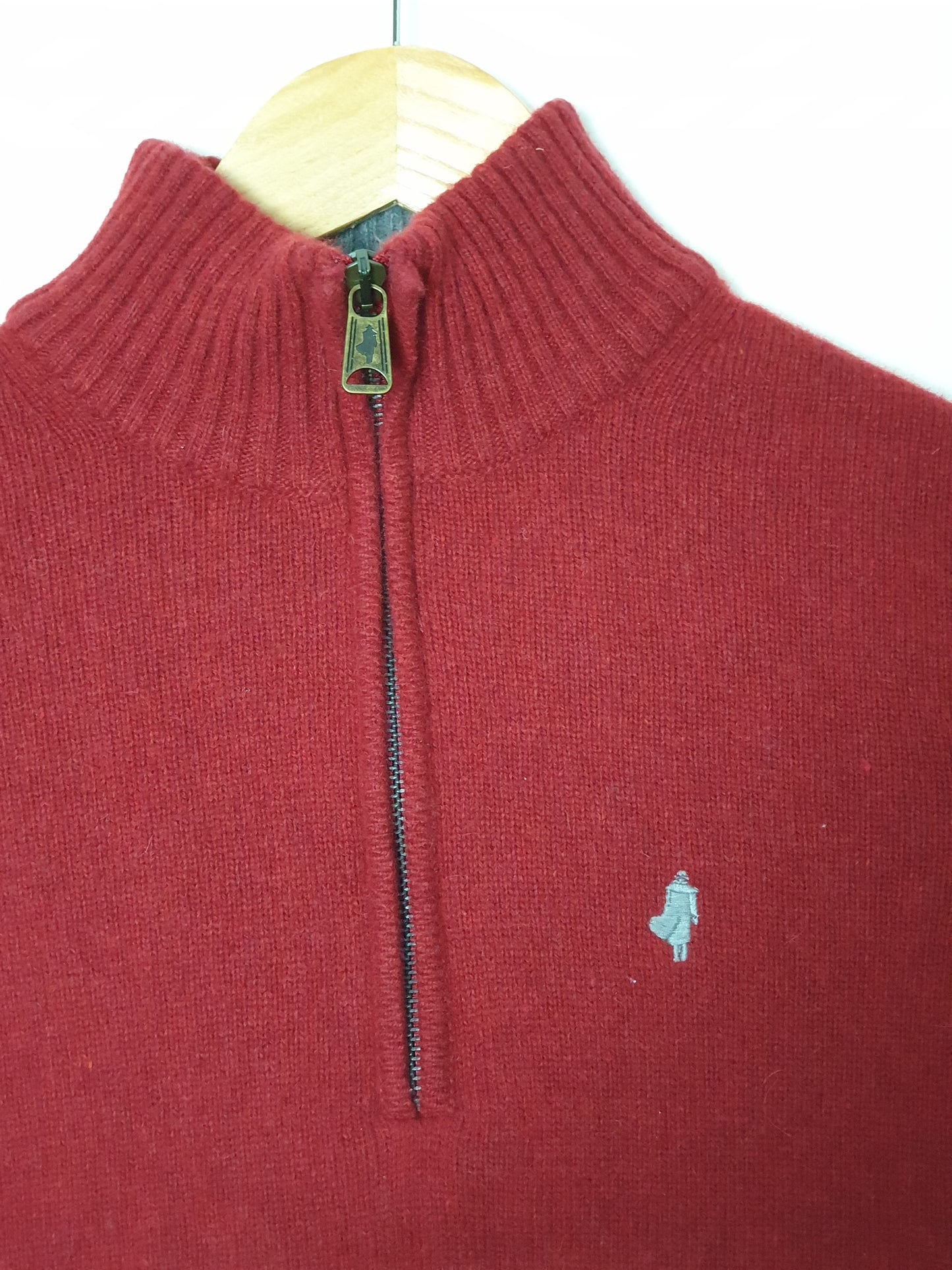 VINTAGE MCS Cavaliere - Pullover - Klassisch - Rot - Herren - M