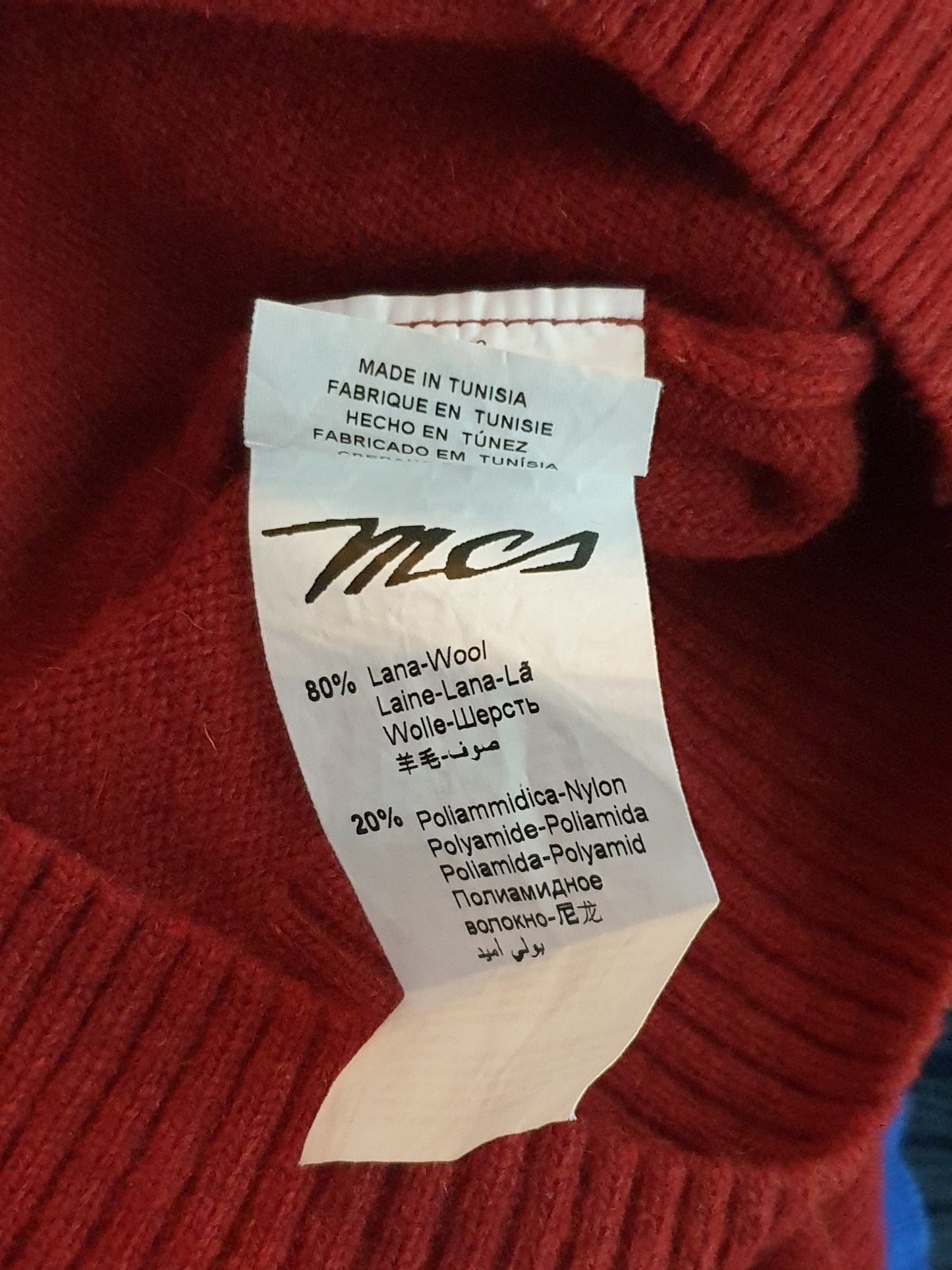 VINTAGE MCS Cavaliere - Pullover - Klassisch - Rot - Herren - M