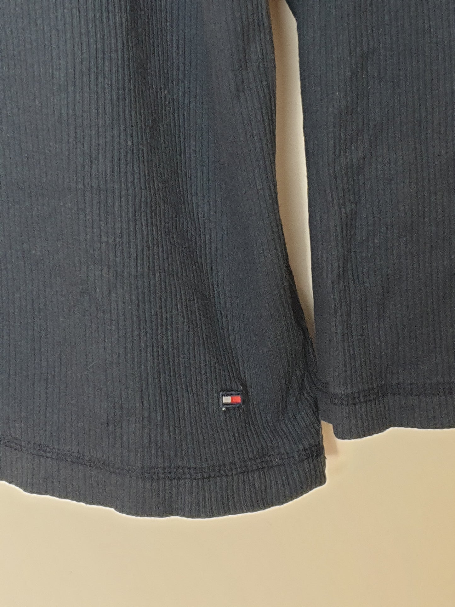 Tommy Hilfiger - Pullover - Ripp Optik - Dunkelblau - Herren - XL