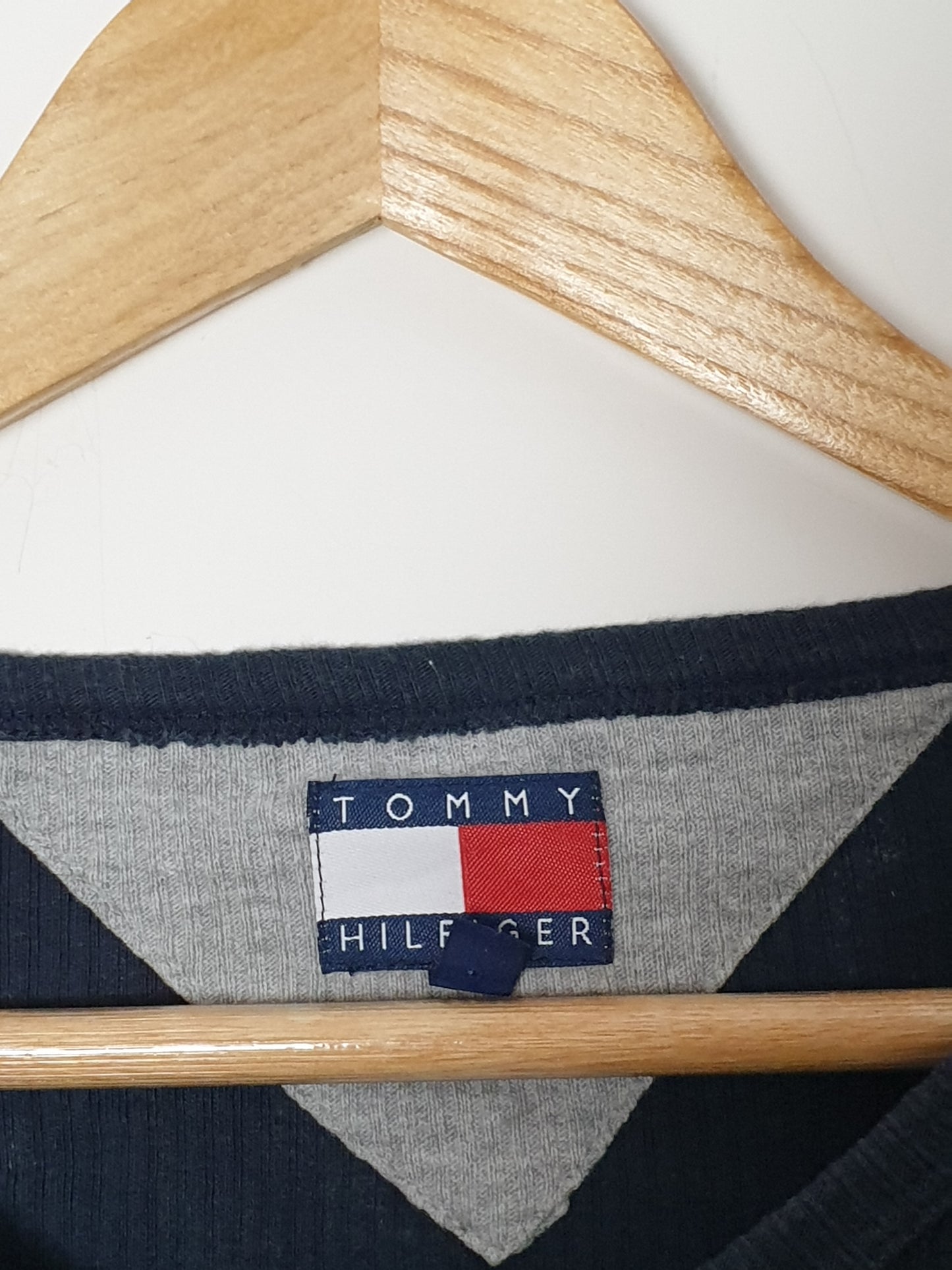 Tommy Hilfiger - Pullover - Ripp Optik - Dunkelblau - Herren - XL