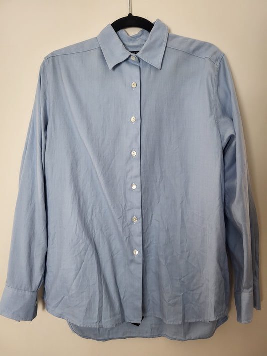 Burberry - Hemd - Streifen Muster - Vintage - Blau - Herren - M/L (42)